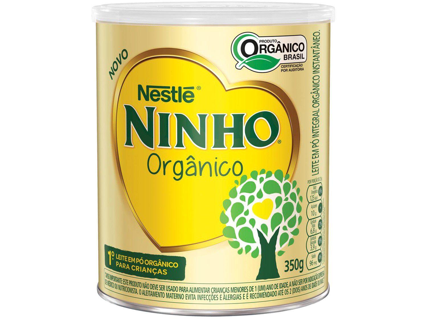 Leite em Pó Integral Ninho Orgânico - 350g