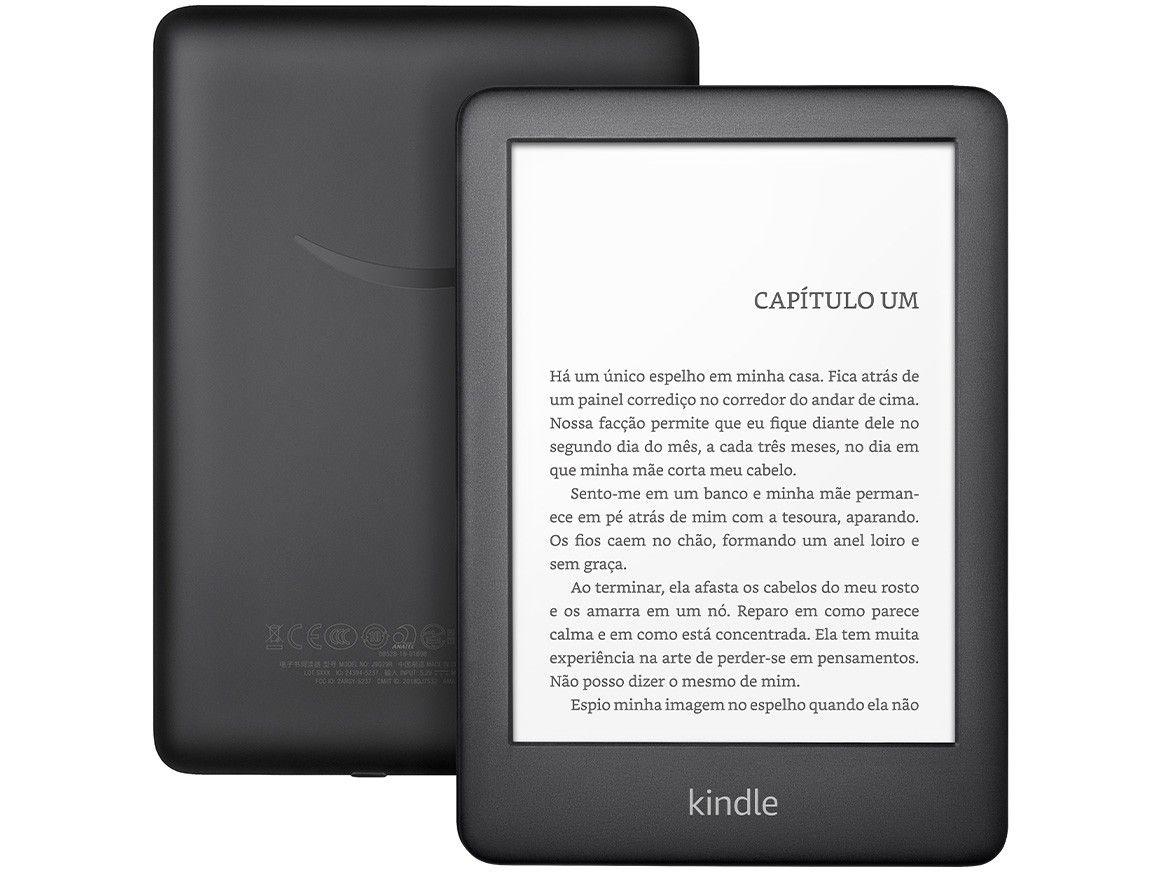 Kindle 10ª Geração Tela 6" 8GB Wi-Fi Luz Embutida - Preto