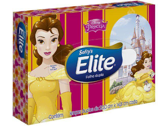 Lenço de Papel Infantil Elite Softys Kids - Máxima Suavidade 50 Unidades Folha Dupla