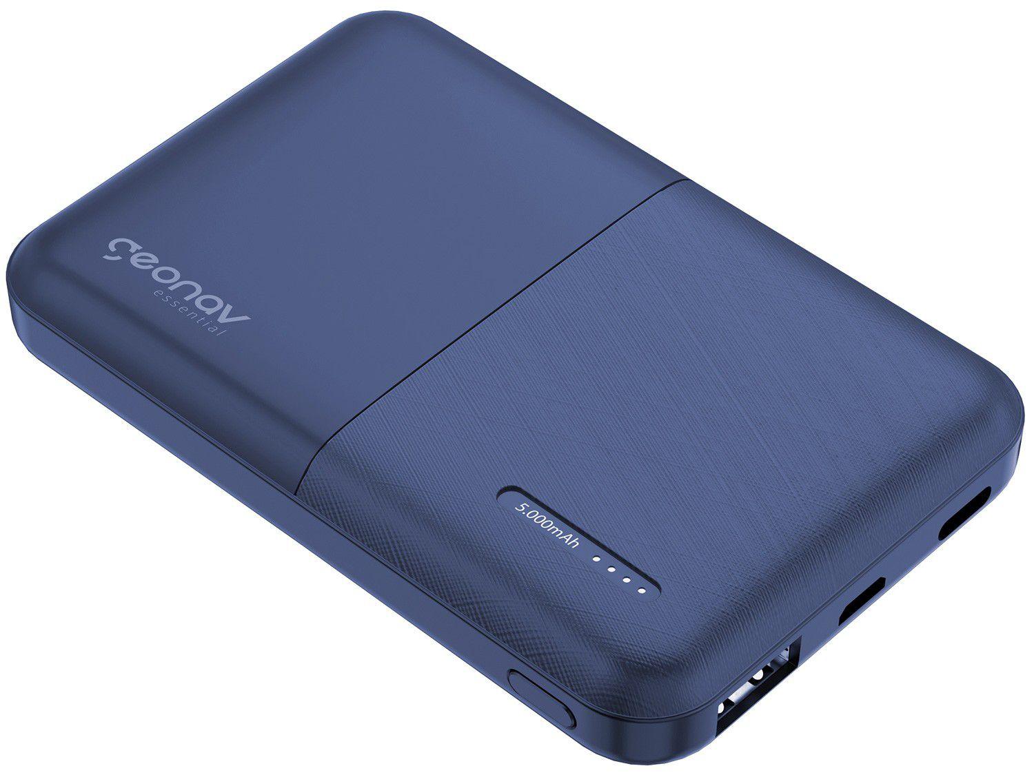 Carregador Portátil/Power Bank Geonav 5000 mAh - Essential