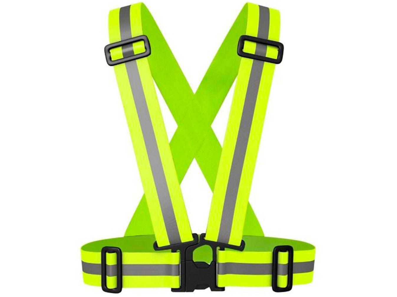 Colete Refletivo para Ciclista Tipo X Verde - Acte Sports A78