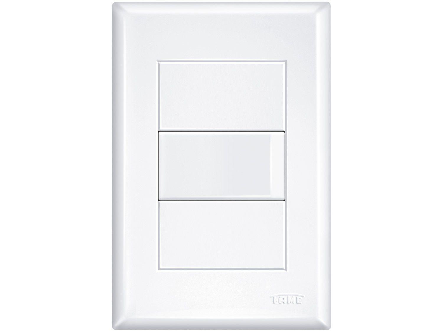 Interruptor Simples Fame 10A 4x2 Evidence - Branco