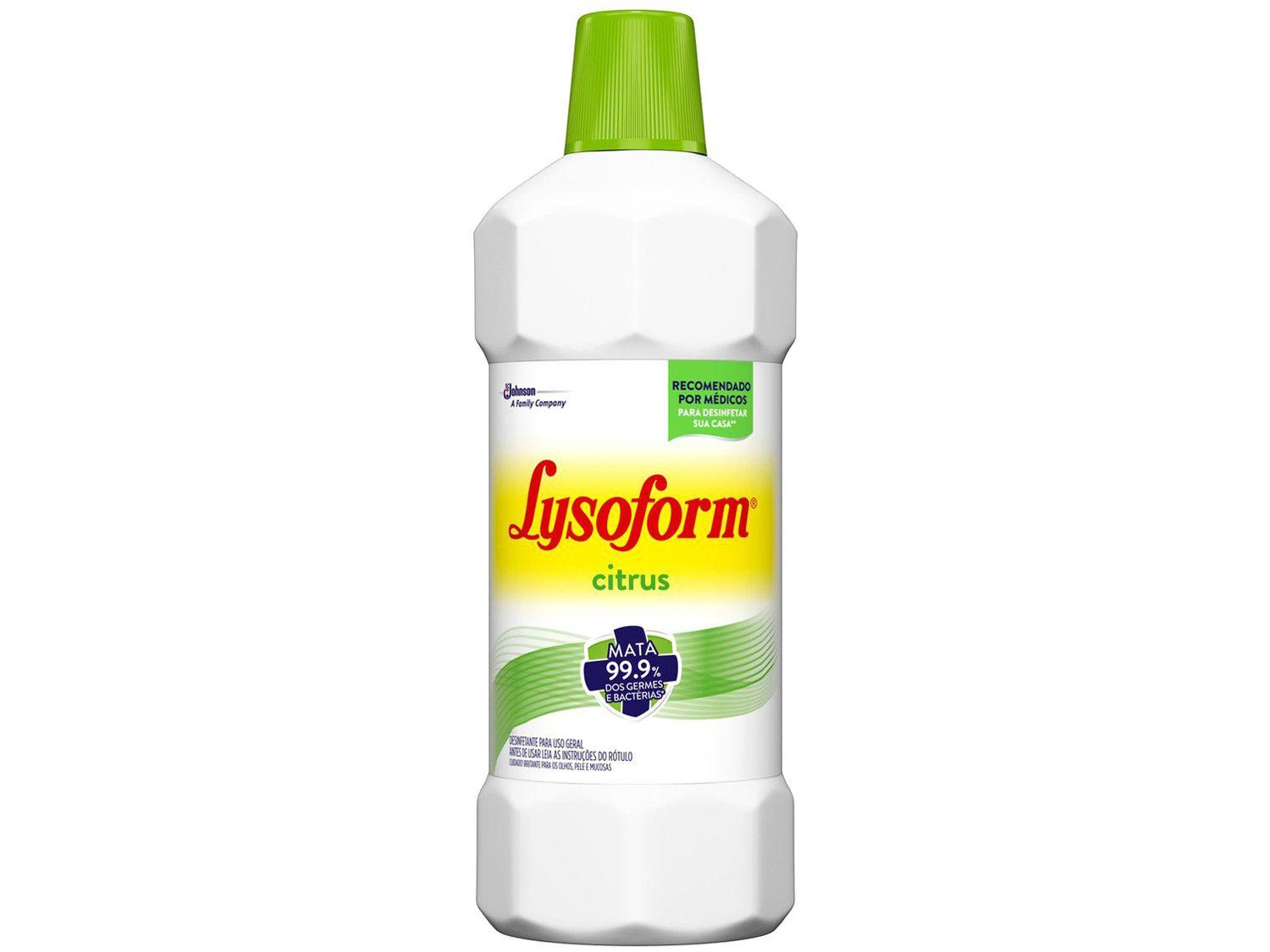 Desinfetante Lysoform Citrus - 1L
