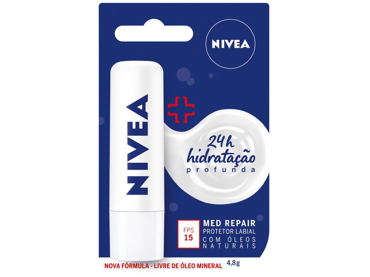 Hidratante Labial Nivea Med Repair - Reparação Intensiva 4,8g