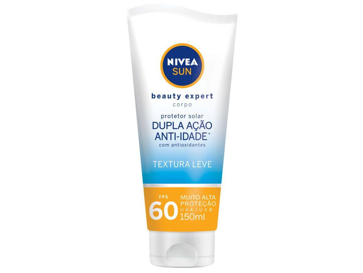 Protetor Solar Corporal Nivea FPS 60 Sun - Beauty Expert 150ml