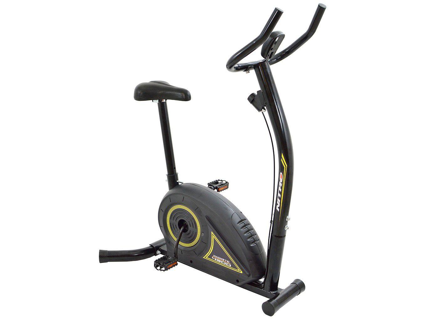 Bicicleta Ergométrica Polimet Nitro 4300 Magnética - 5 Funções