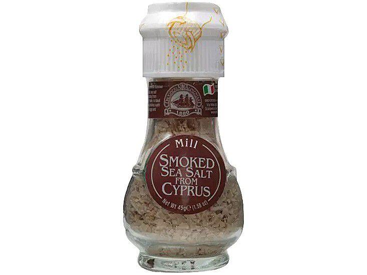 Sal Marinho Cristais Drogheria Alimentari - Marinho Defumado 45g com Moedor