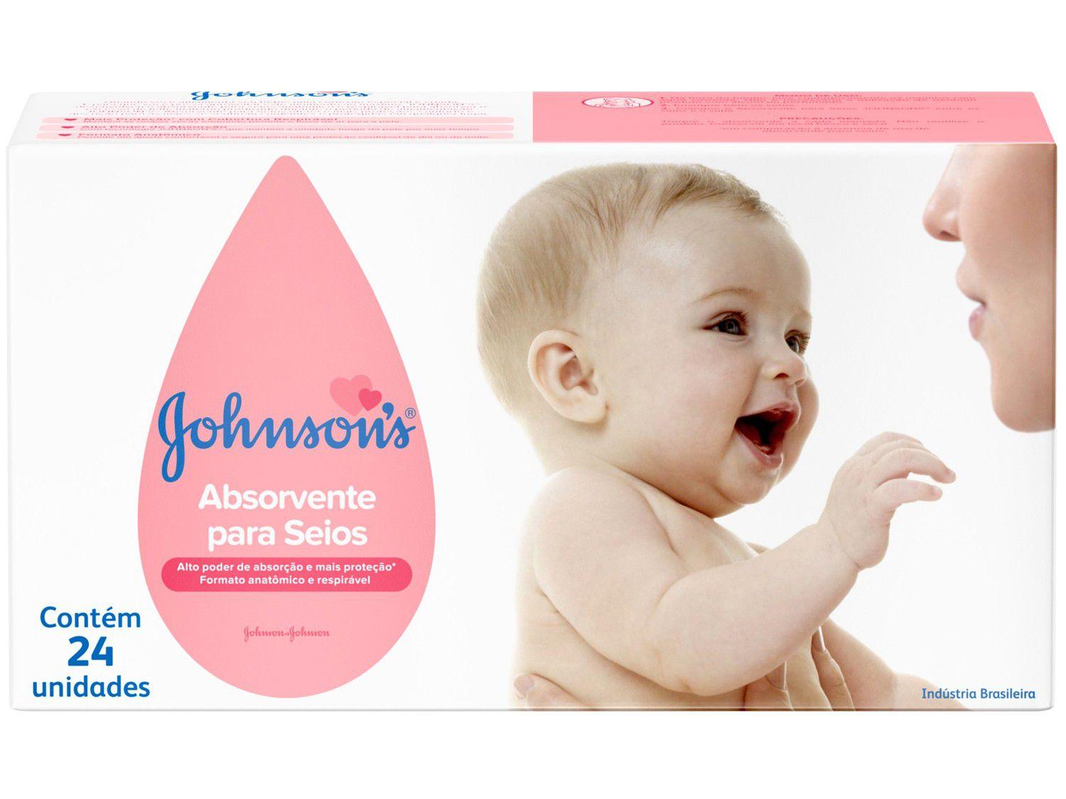 Absorvente para Seios Johnsons 24 Unidades - Tam. Único