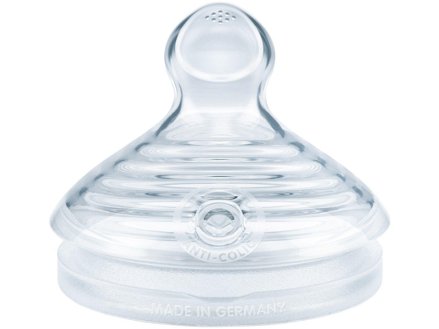 Bico de Mamadeira NUK Silicone Ortodôntico - Baby Care Essence