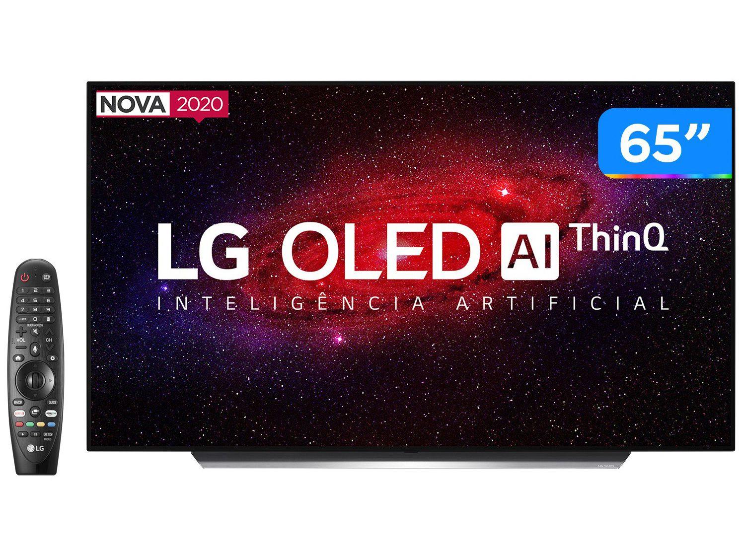 Smart TV 4K OLED IPS 65" LG OLED65CXPSA - Wi-Fi Bluetooth HDR Inteligência Artificial 4 HDMI