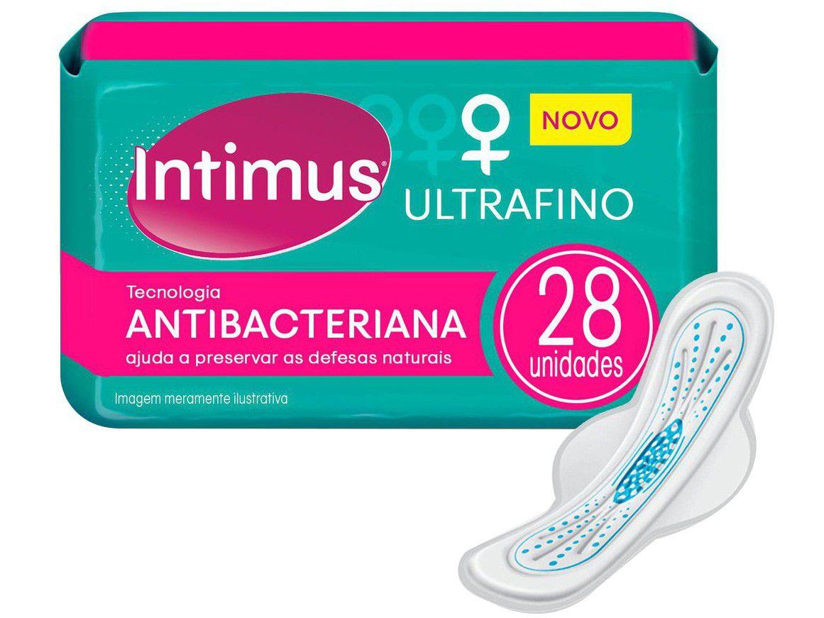 Absorvente Intimus Ultrafino com Abas Médio - 28 Unidades