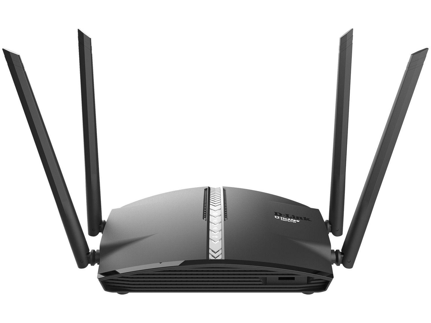 Roteador Mesh D-Link DIR-1360 1200Mbps - 4 Antenas 5 Portas