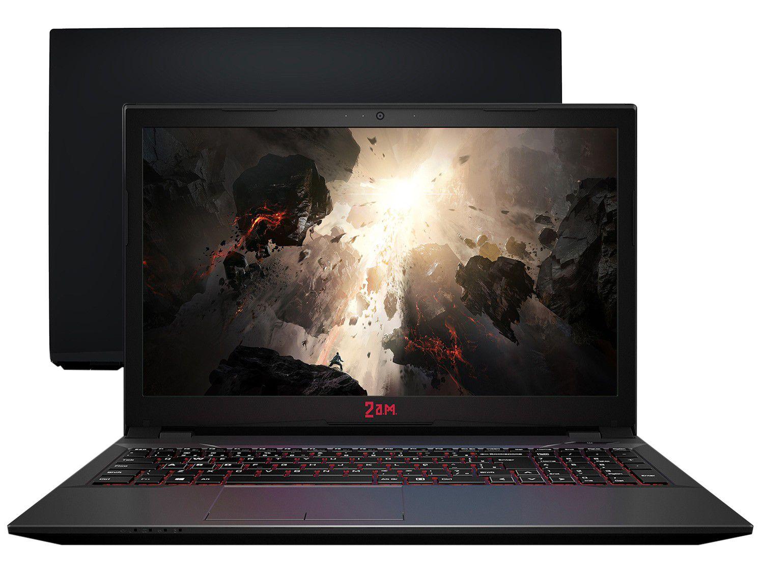 Notebook Gamer 2AM E550 Intel Core i5 8GB 256GB - SSD 15,6" Full HD IPS NVIDIA GTX 1050 Windows 10