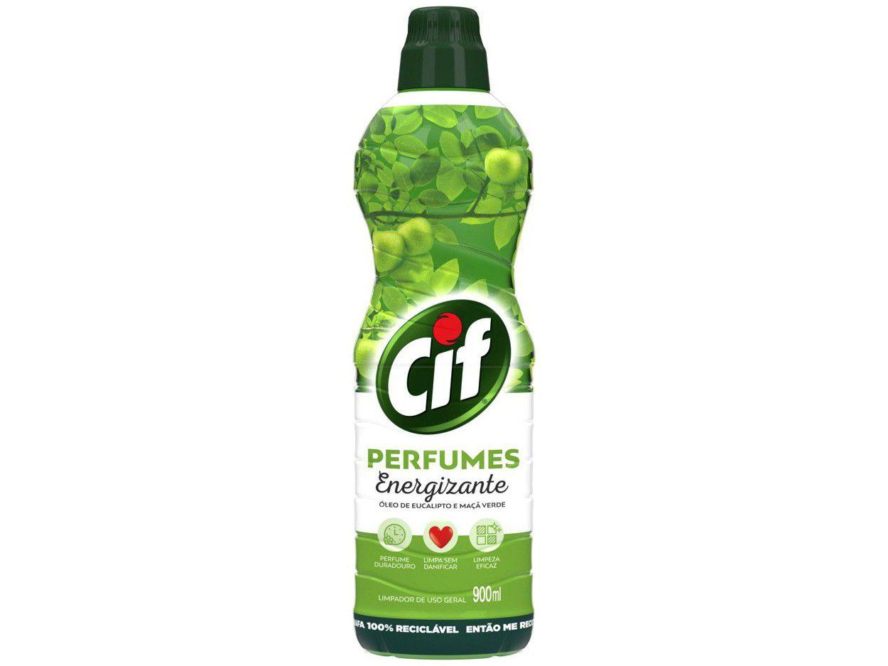 Limpeza de Pisos Cif Perfumes 900ml Energizante