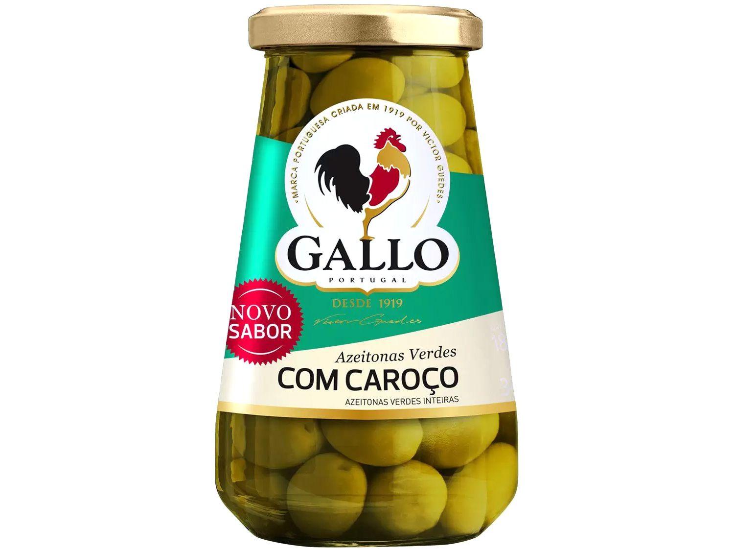 Azeitona Verde com Caroço Gallo - 183g