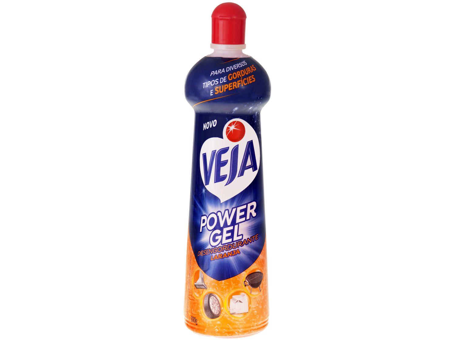 Desengordurante Veja Power Gel Laranja - 500g