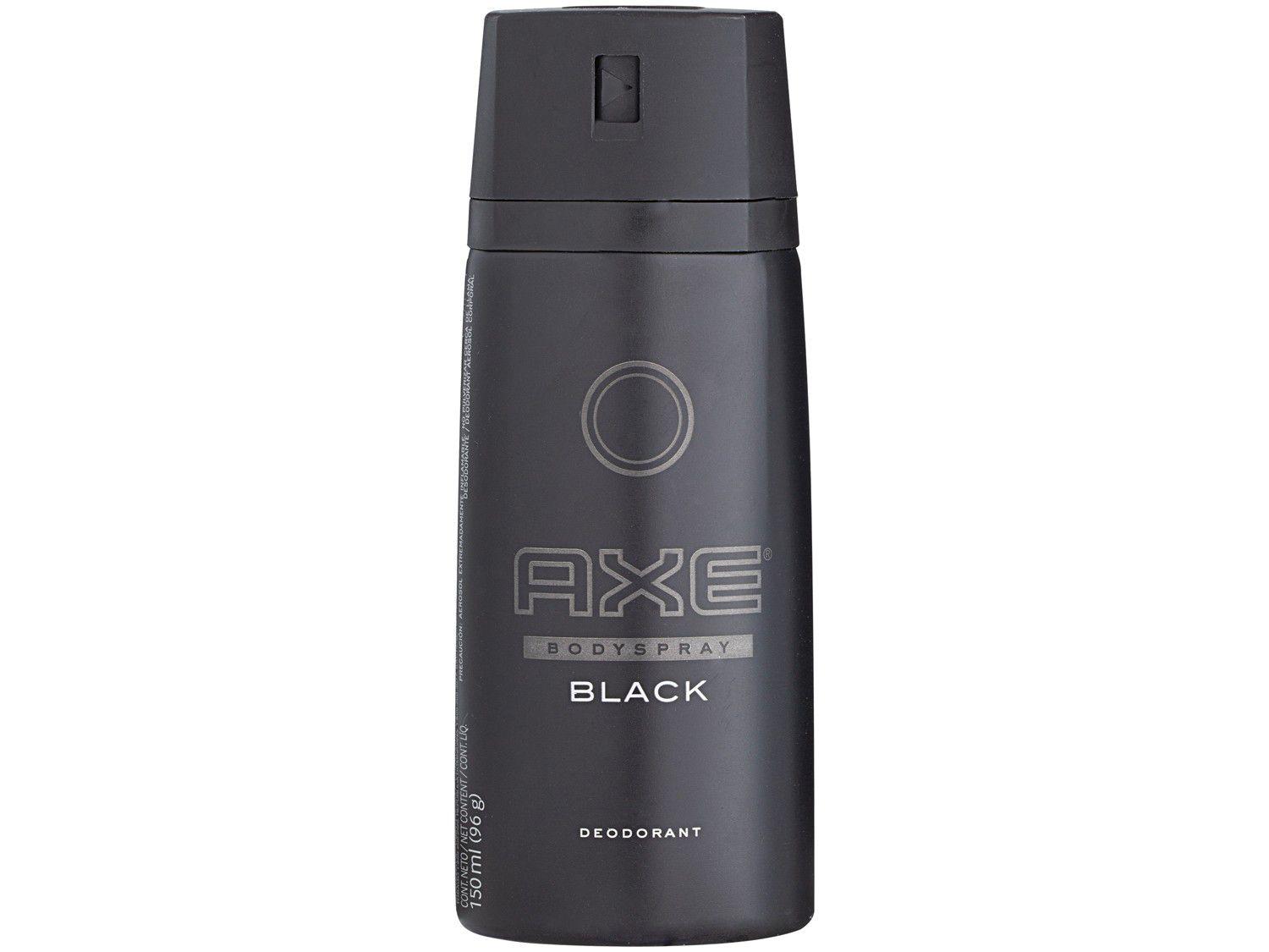 Desodorante Axe Bodyspray Black Aerossol - Antitranspirante Masculino 150ml