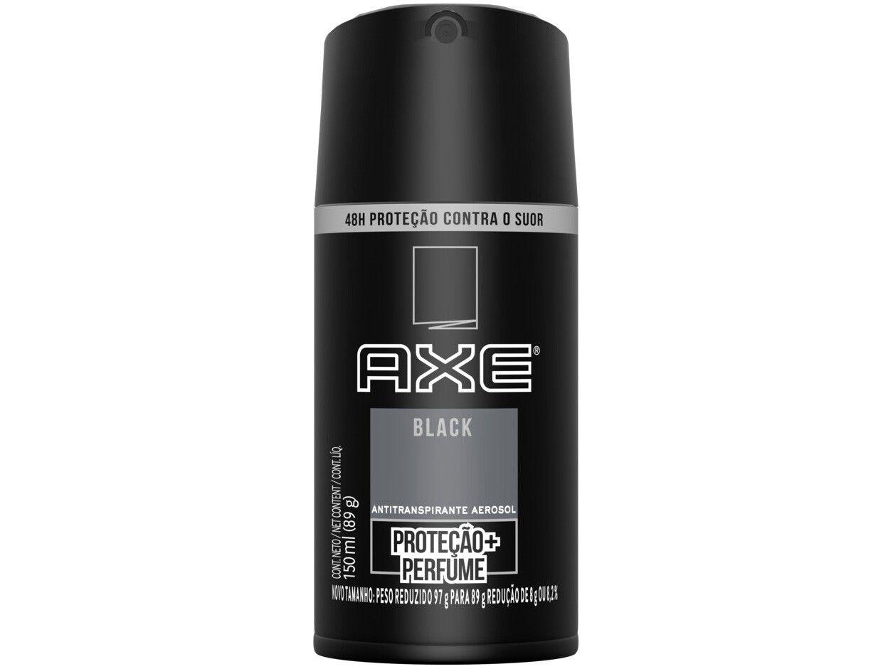 Desodorante Axe Bodyspray Black Aerossol - Antitranspirante Masculino 150ml