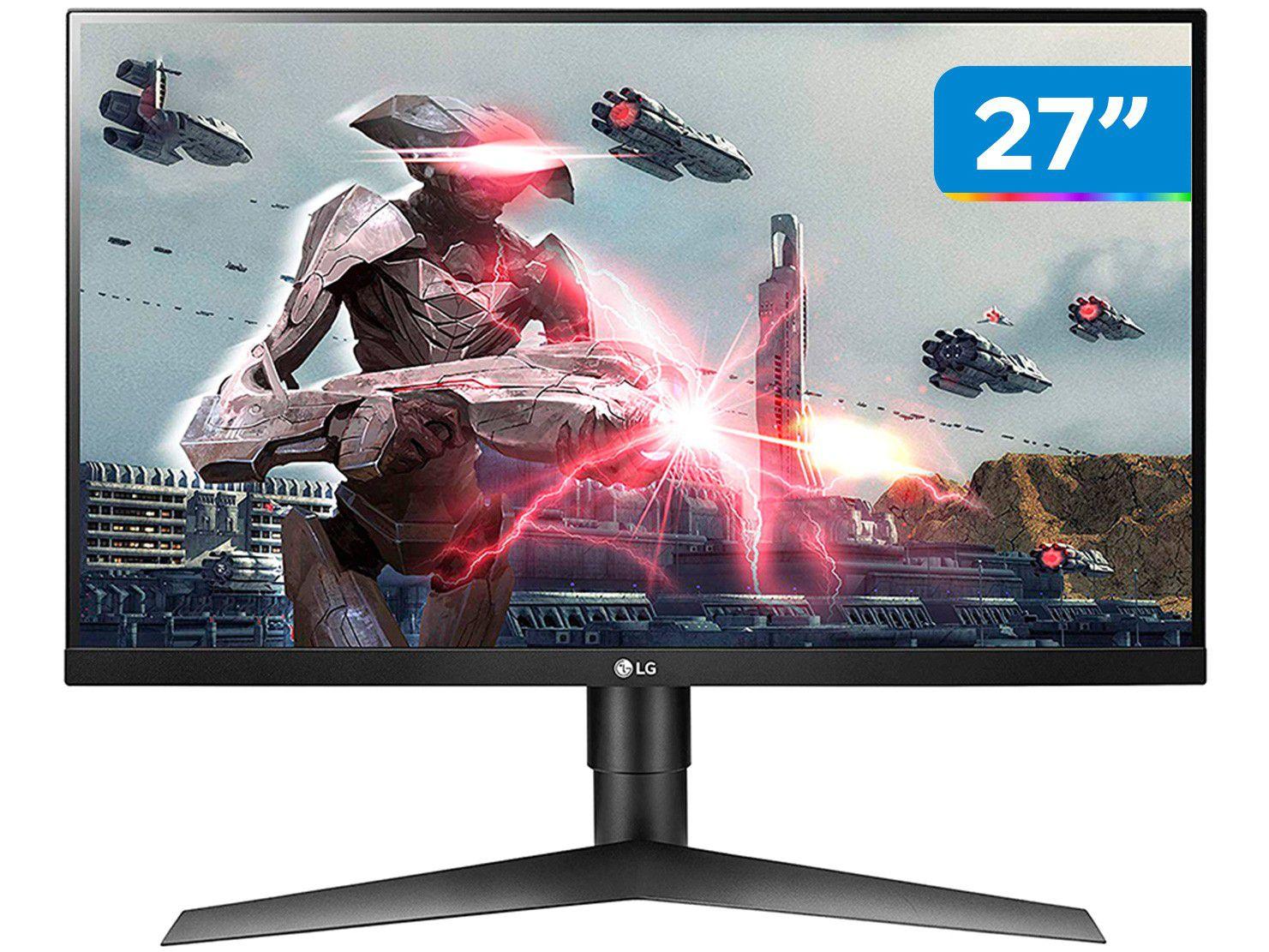 Monitor Gamer LG 27GL650F-B.AWZ 27" LED IPS - Widescreen Full HD HDR10 HDMI 144Hz 1ms