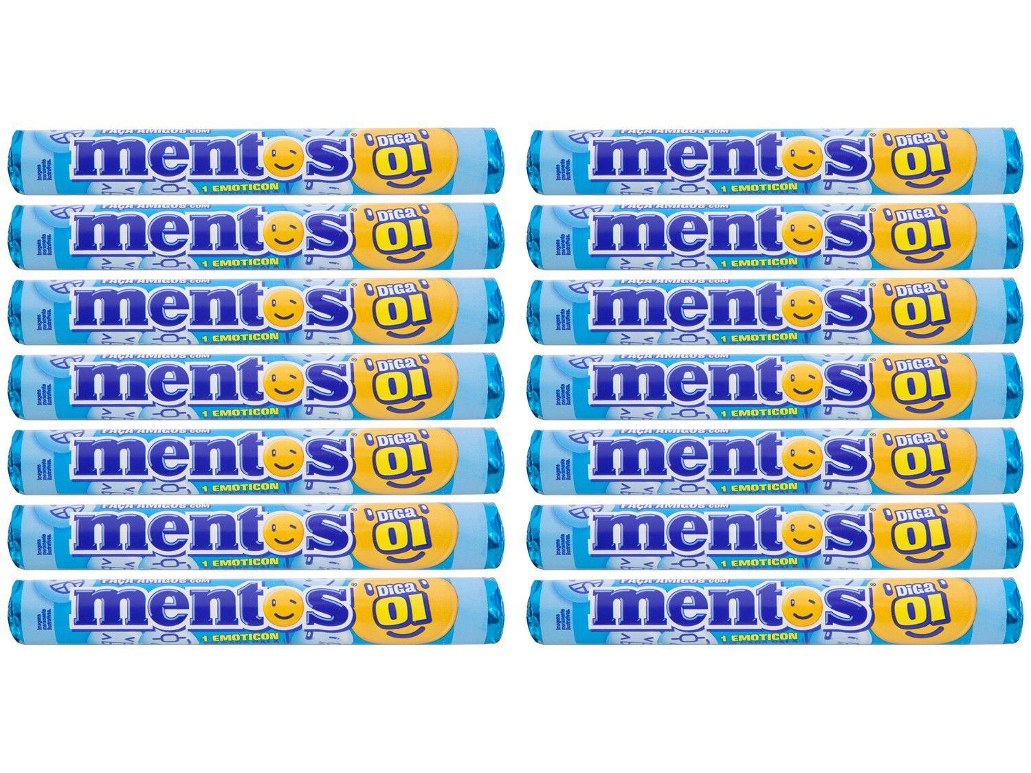 Bala Mentos Mint Mint 608g Display 16 Unidades