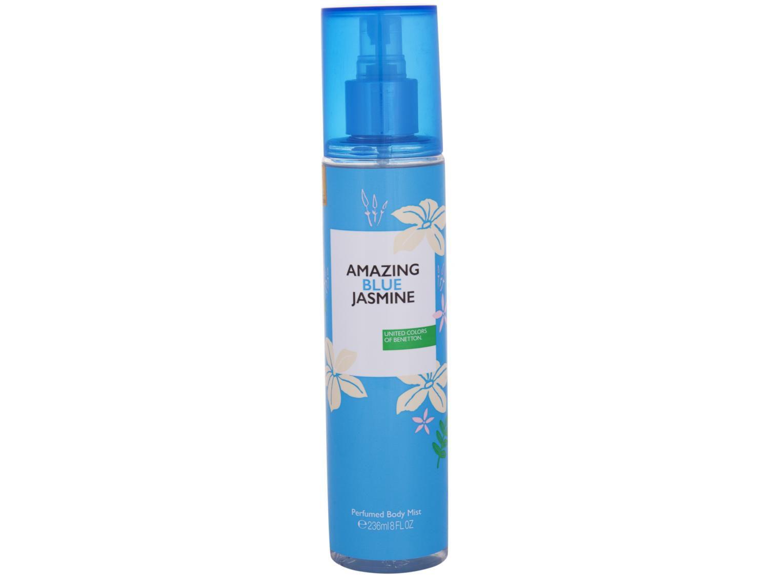Body Mist Benetton Others Amazing Blue Jasmine - Floral Fresco Aquoso 236ml