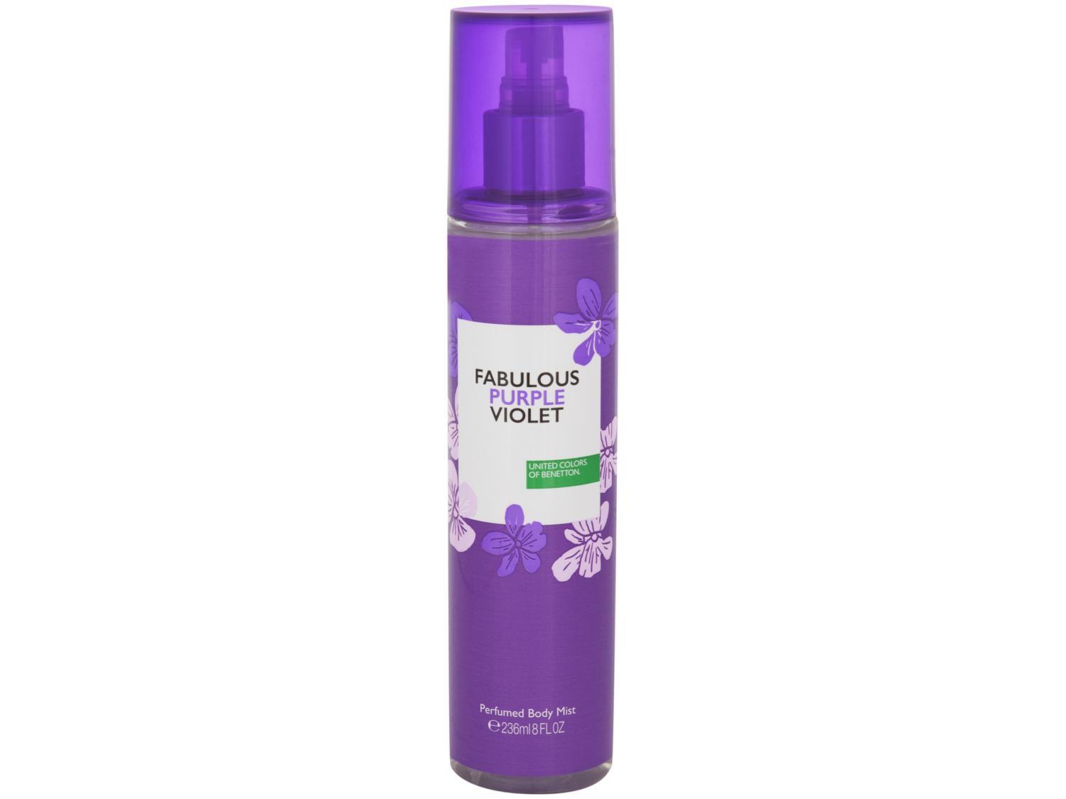 Body Mist Benetton Others Fabulous Purple Violet - Oriental Gourmand 236ml