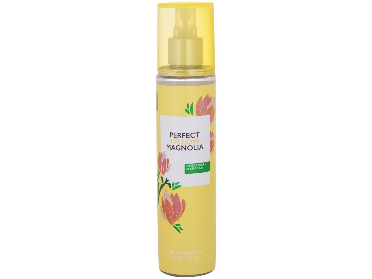 Body Mist Benetton Others Perfect Yellow Magnolia - Floral Fresco 236ml