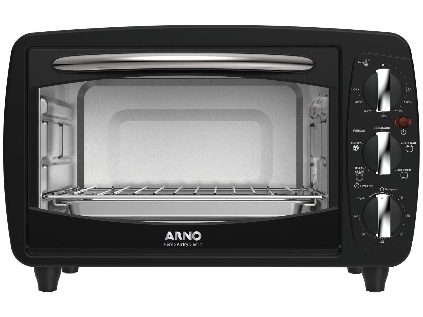 Forno Elétrico de Bancada Arno 20L - Airfry 5 em 1