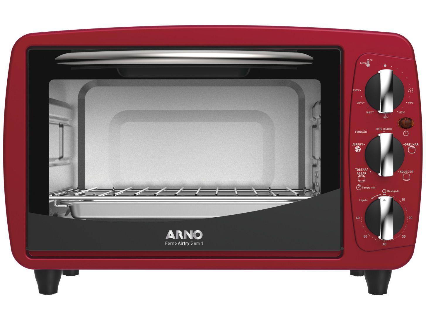 Forno Elétrico de Bancada Arno 20L - Airfry 5 em 1