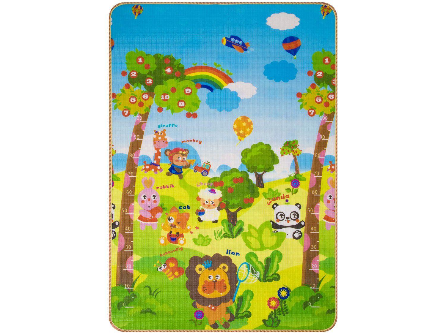 Tapete Infantil Alfabetos Para Quarto Retangular Recreio 120x180cm Jolitex