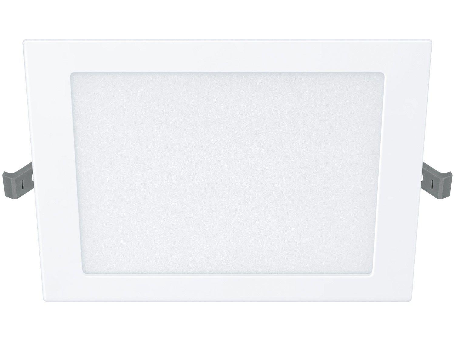 Plafon de Sobrepor Quadrado Branco - com Lâmpada Integrada LED 12W Philips DL252