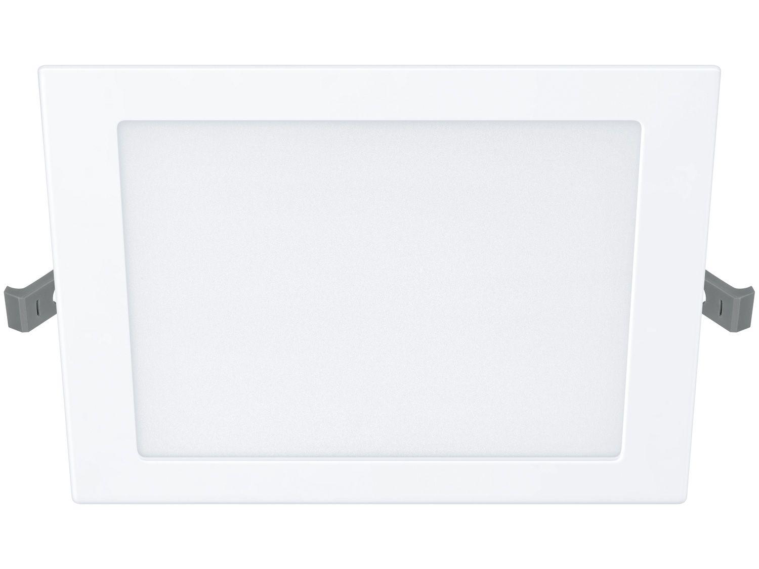 Plafon de Sobrepor Quadrado Branco - com Lâmpada Integrada LED 12W Philips DL252