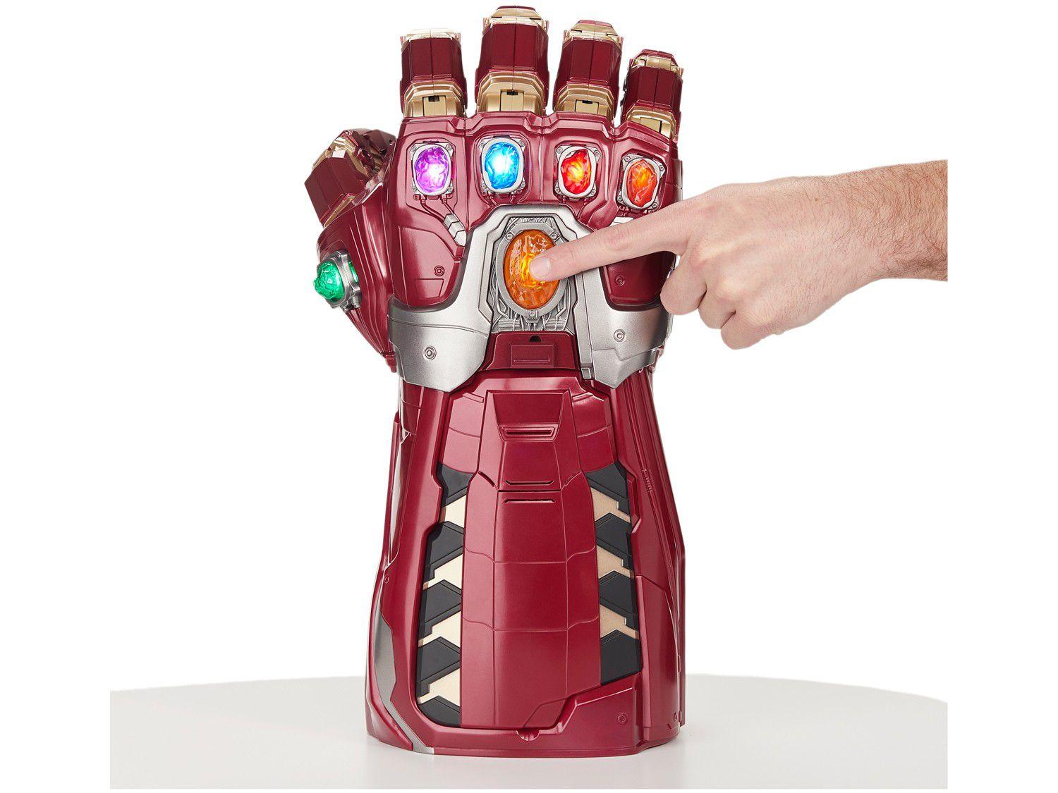 Manopla do Infinito Homem de Ferro Marvel Vermelha