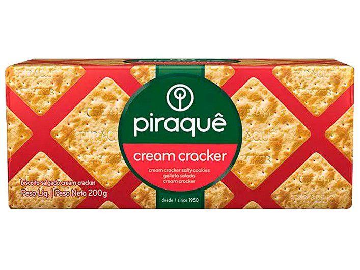Biscoito Cream Cracker Piraquê - 200g