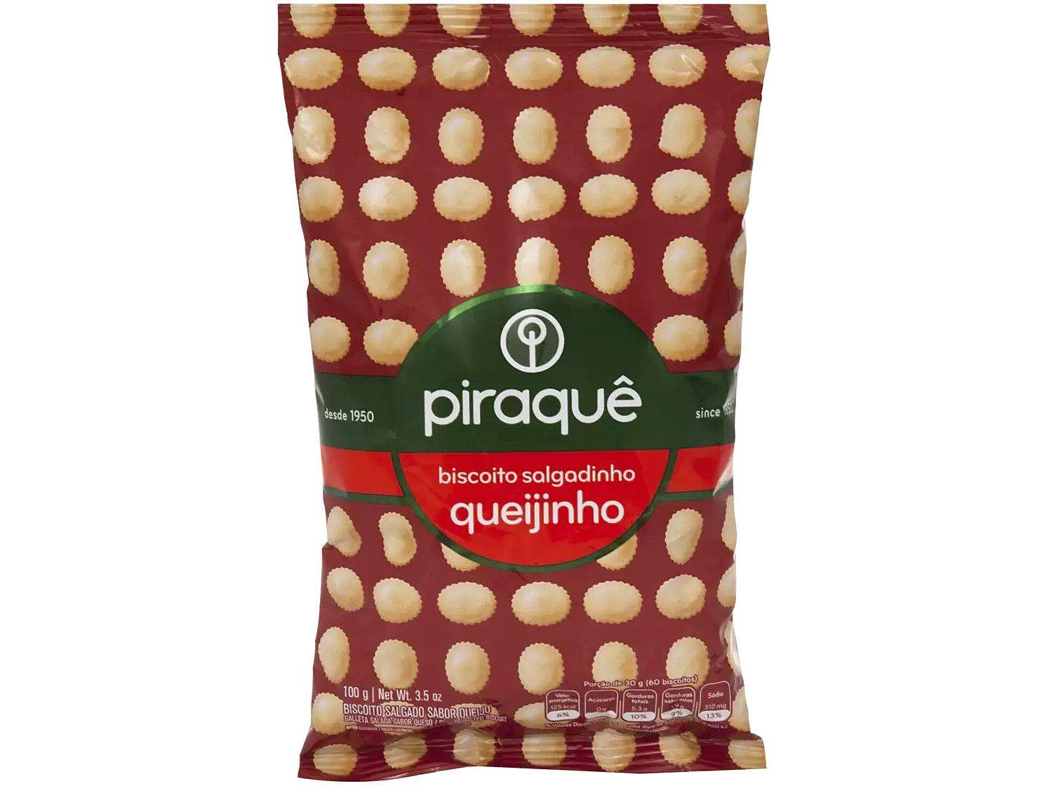 Biscoito Salgado Queijinho Piraquê 100g