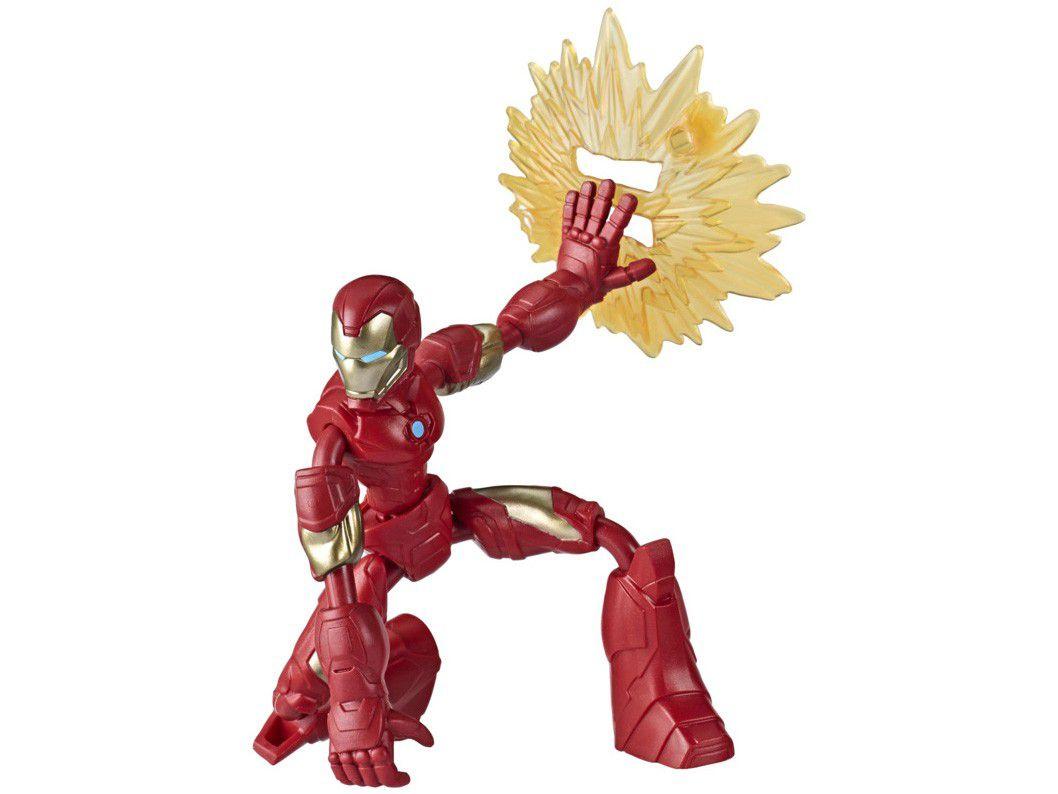 Boneco Homem de Ferro Bend and Flex - Marvel Avengers Hasbro