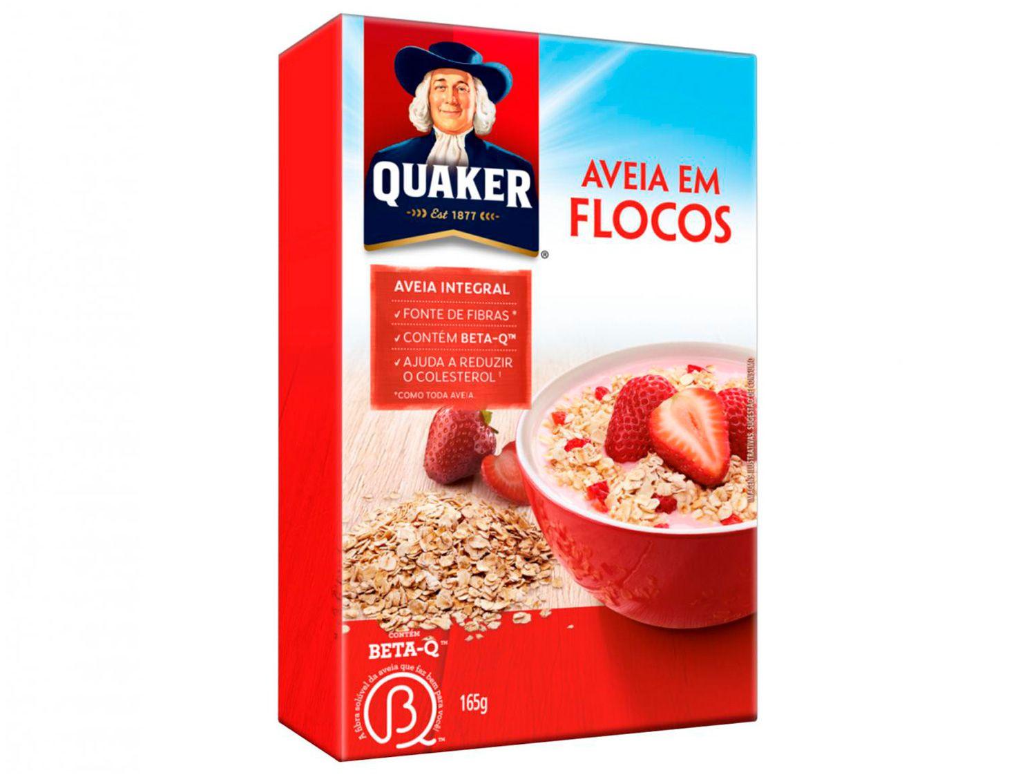 Aveia em Flocos Quaker - 165g
