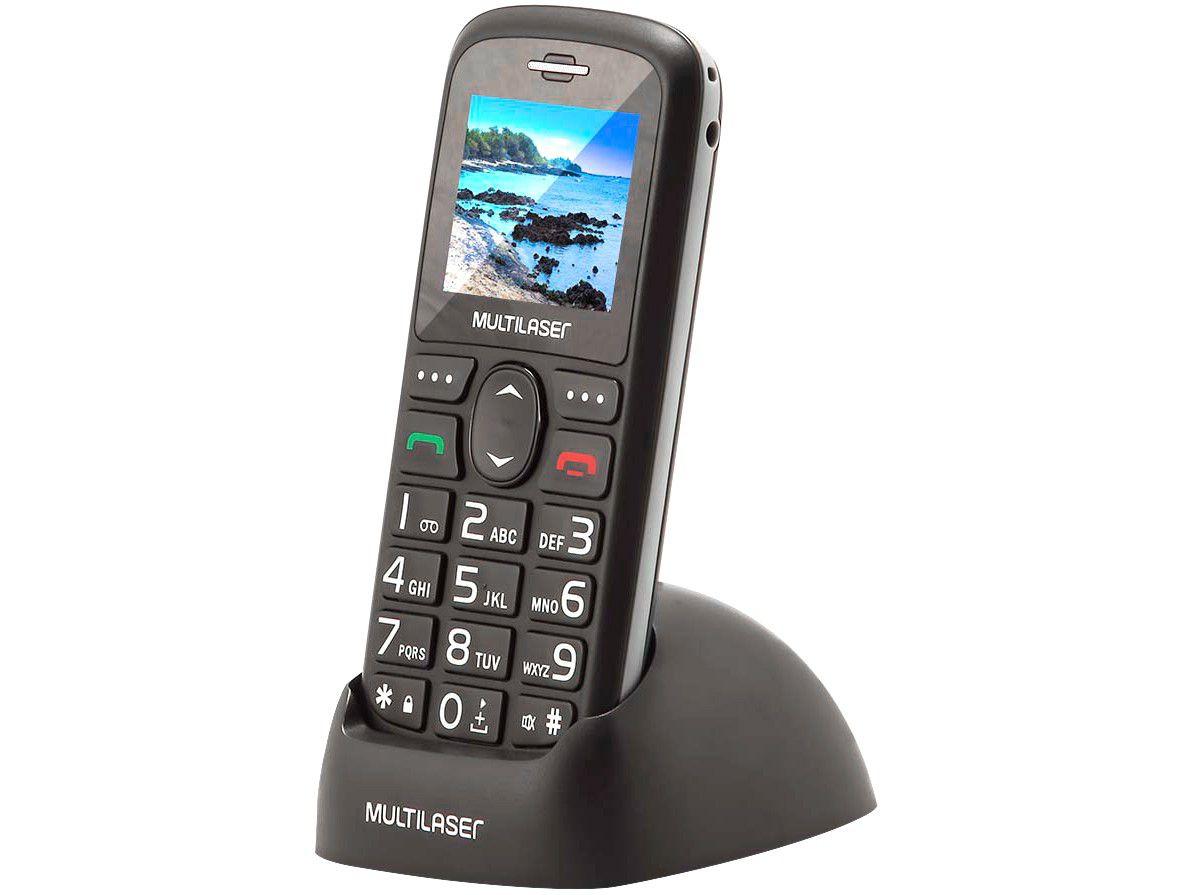 Celular Multilaser Vita 3G Dual Chip 128MB - Bluetooth com Base Carregadora Desbloqueado