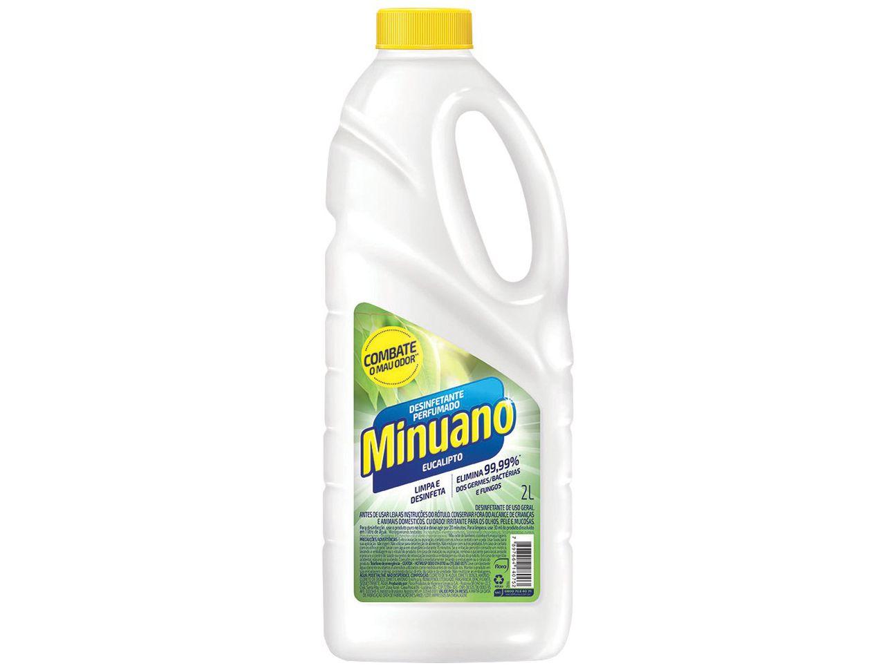 Desinfetante Minuano Eucalipto 2L