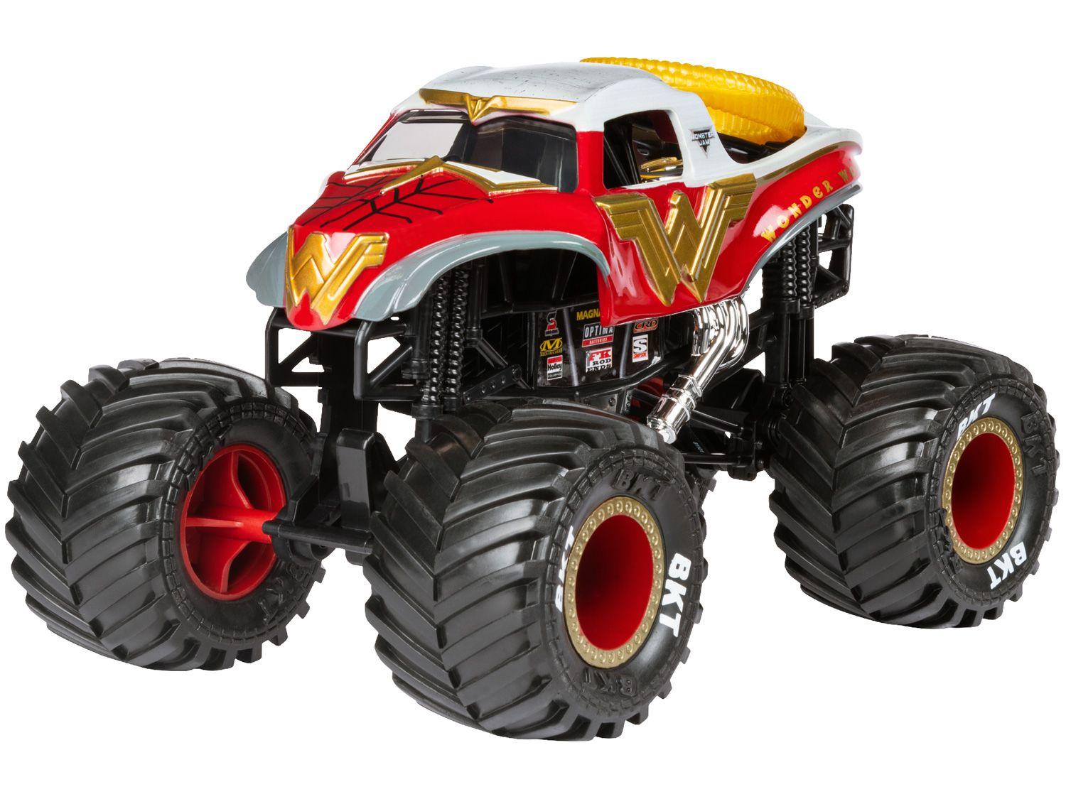Carrinho Monster Jam Wonder Woman - Sunny Brinquedos