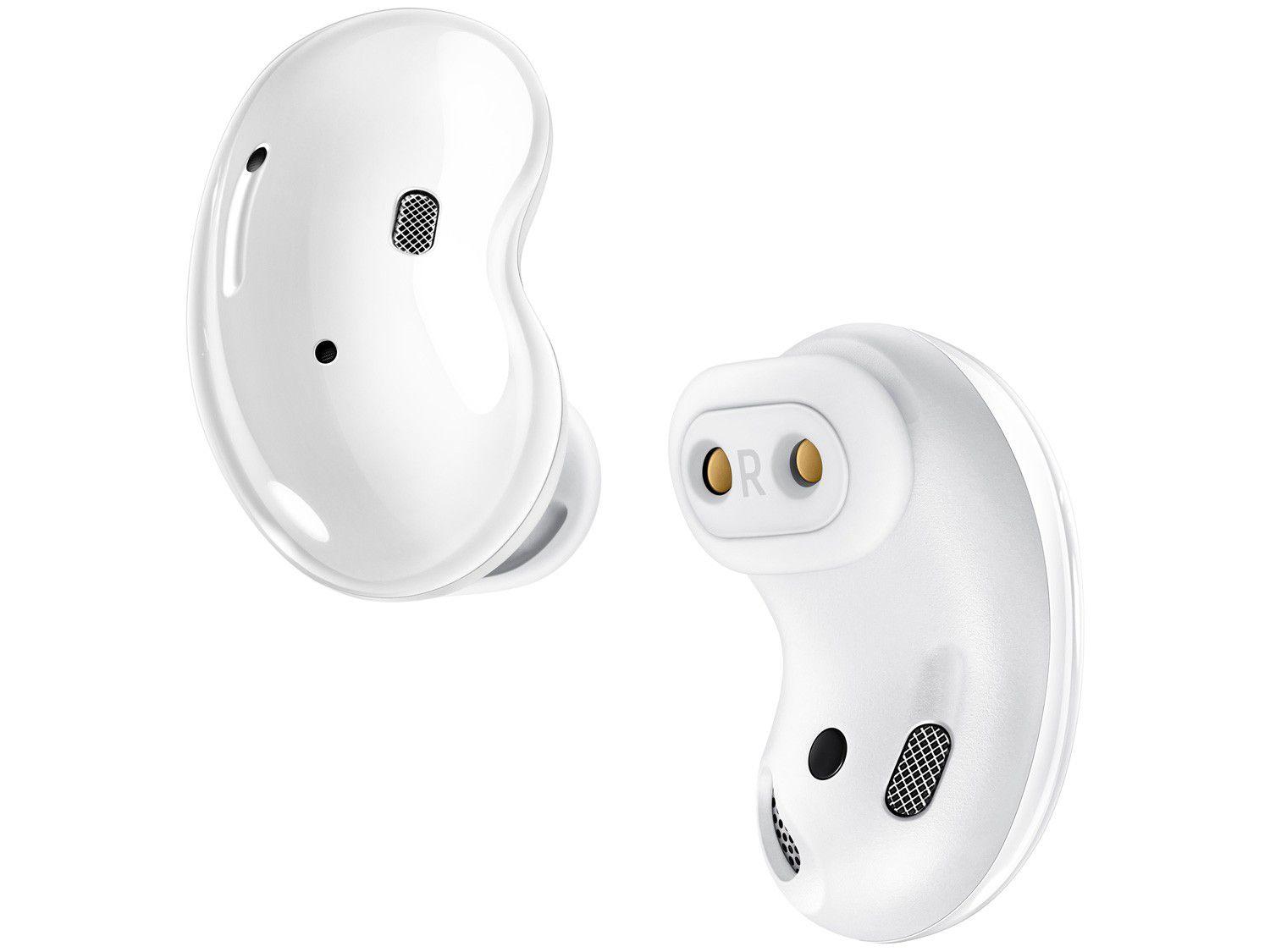 Fone de Ouvido Bluetooth Samsung Galaxy Buds Live - True Wireless com Microfone Branco