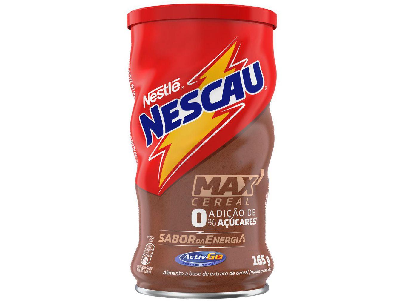 Achocolatado em Pó Maltado Nescau Max Cereal - Diet 165g
