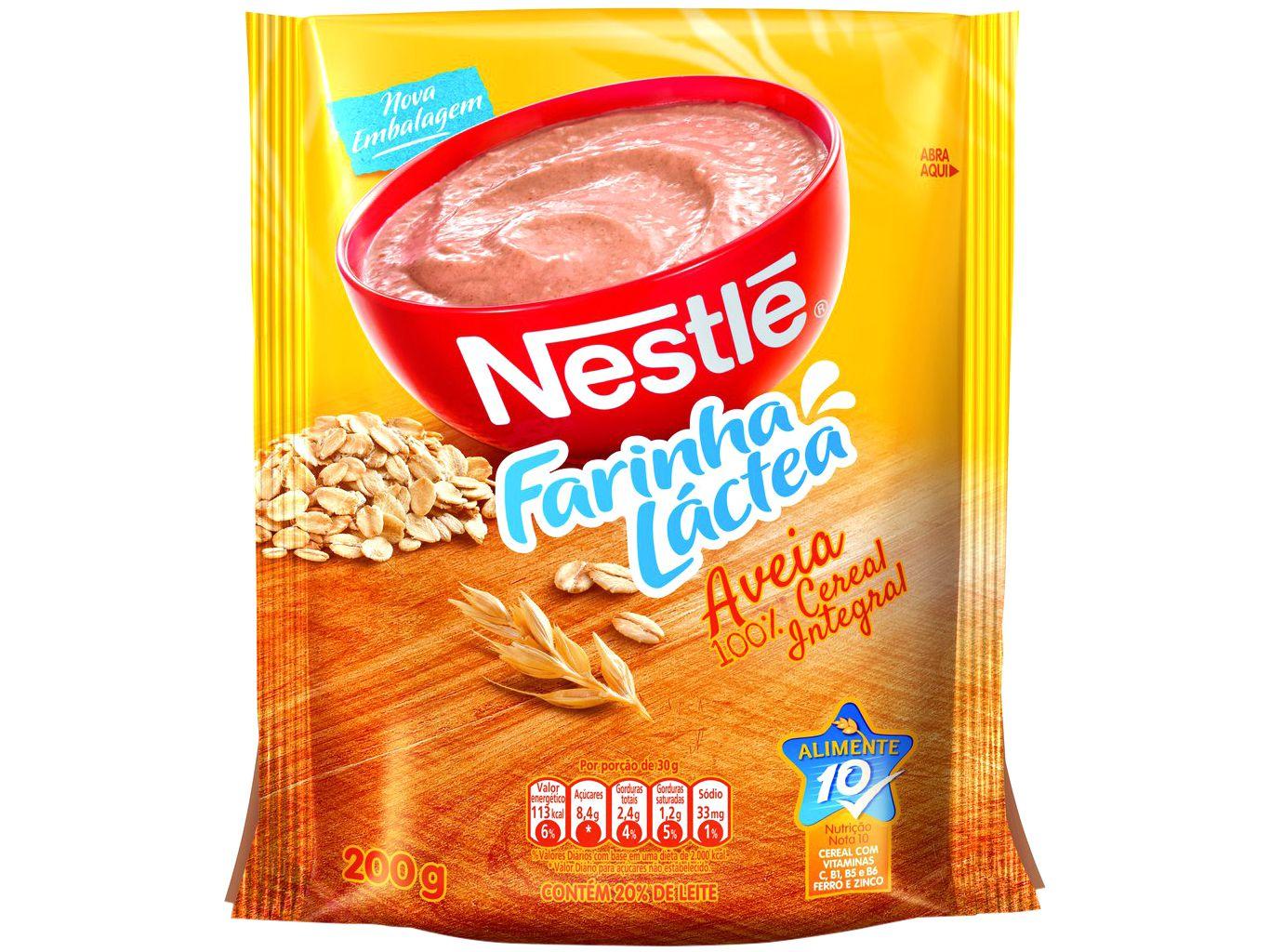 Farinha Láctea Nestlé Multigrãos Aveia - 200g