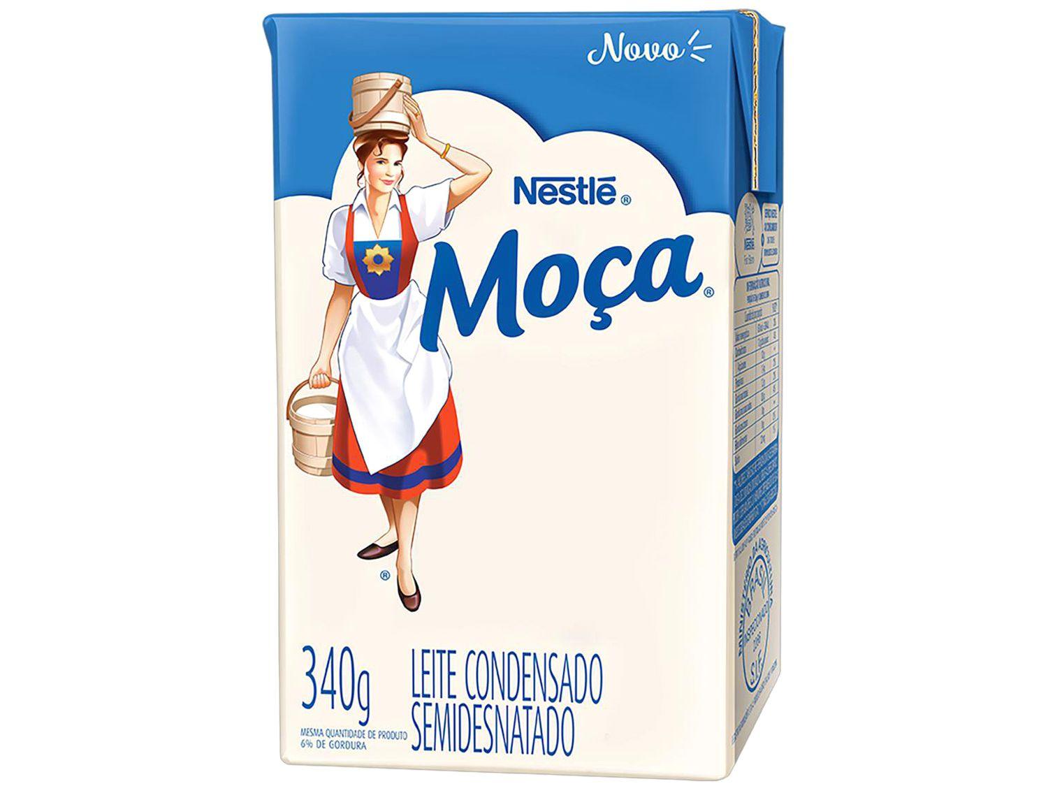 Leite Condensado Semidesnatado 340g - Moça