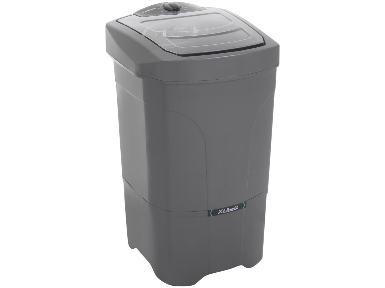 Lavadora de Roupas Libell Premium 12kg - 5 Programas de Lavagem Prata