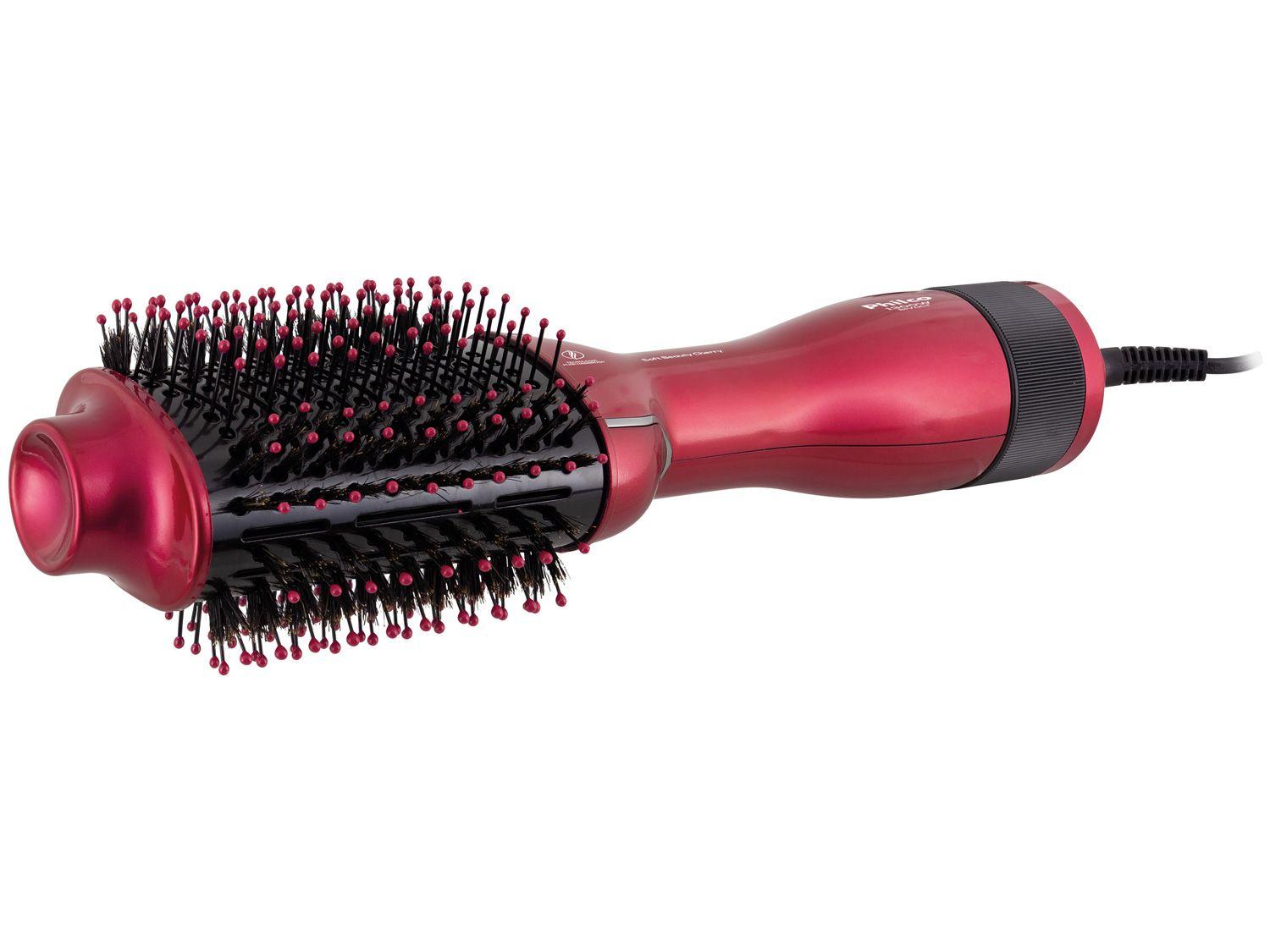 Escova Secadora Britânia 1300W Cerâmica Turmalina - com Íons 2 Velocidades Soft Beauty Cherry PEC13