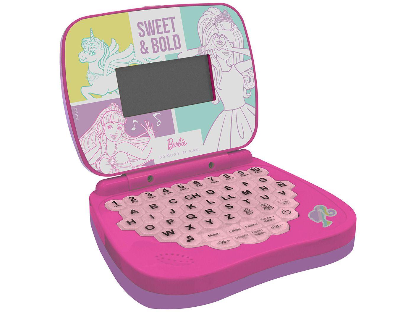 Laptop Infantil Barbie Musical - Candide