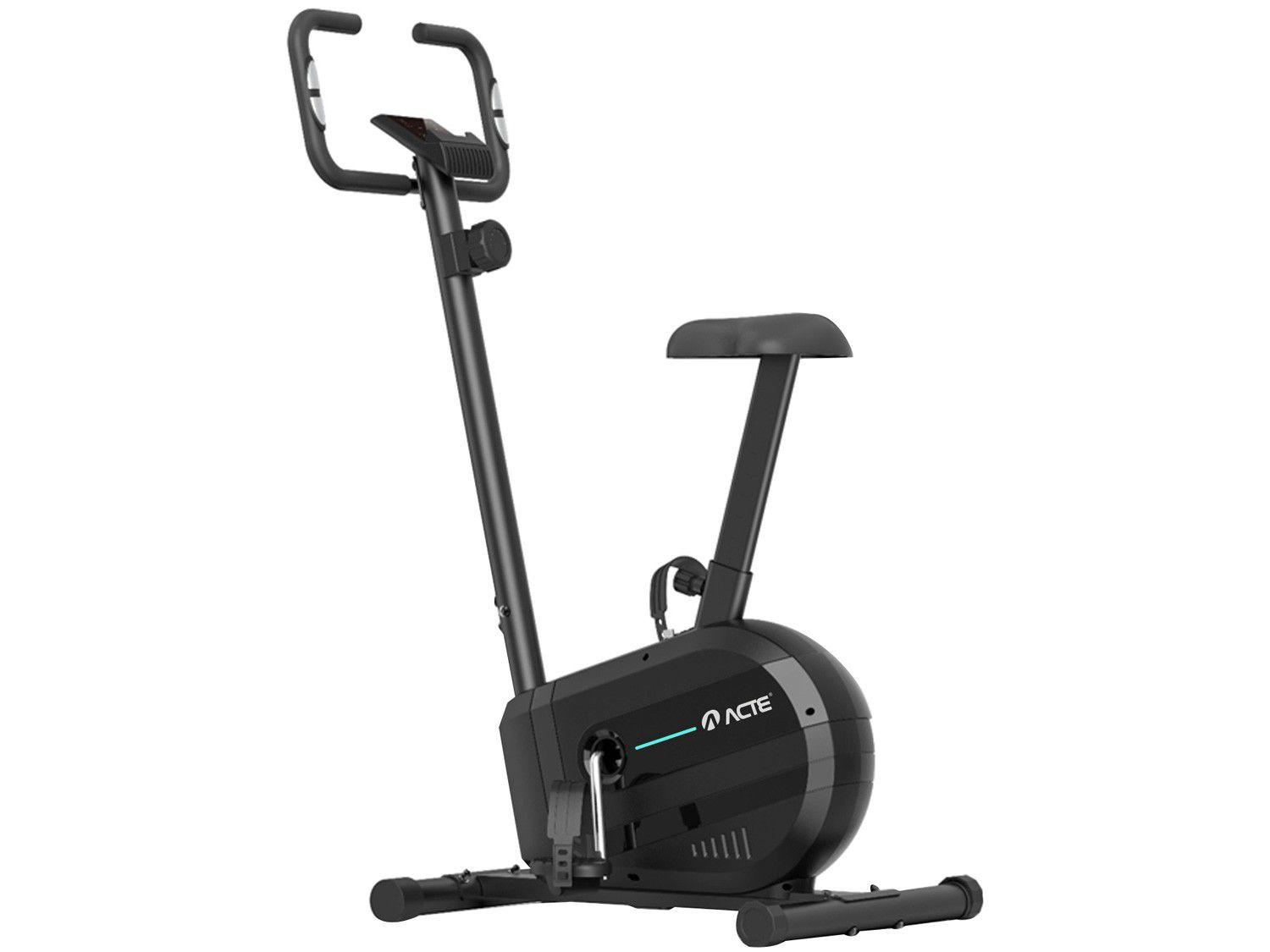 Bicicleta Ergométrica Acte Sports E23 Magnética - 8 Níveis de Esforço 7 Funções