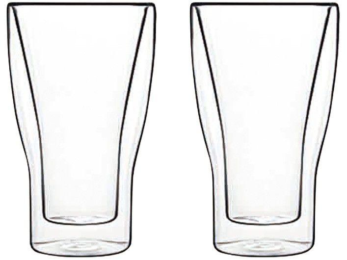 Copo de Vidro Transparente 340ml - Luigi Bormioli Latte Macchiato
