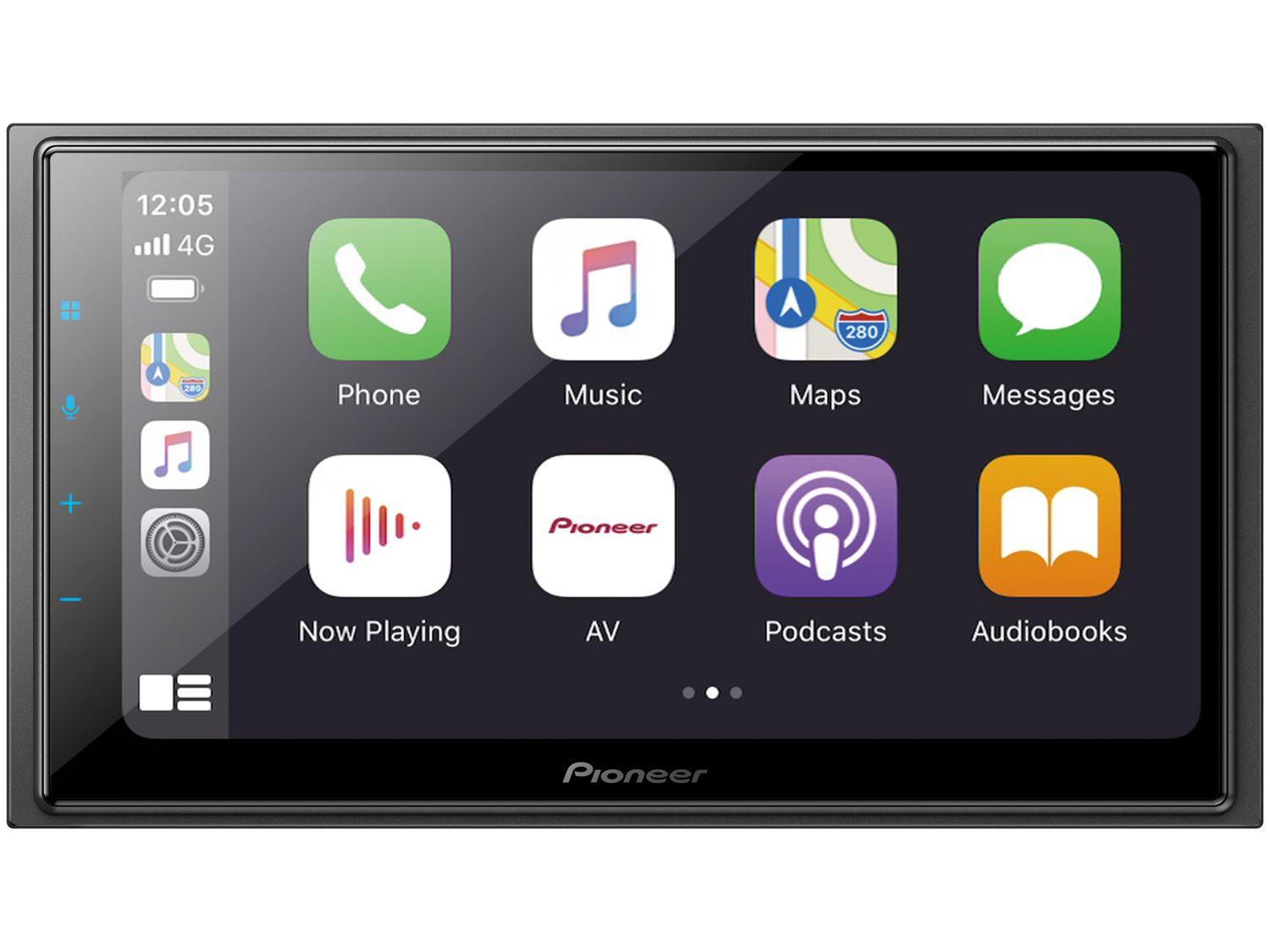 Central Multimídia Pioneer 2 DIN TV Digital - Bluetooth Wi-fi 6,8" Touch USB Série-Z DMH-Z6380TV